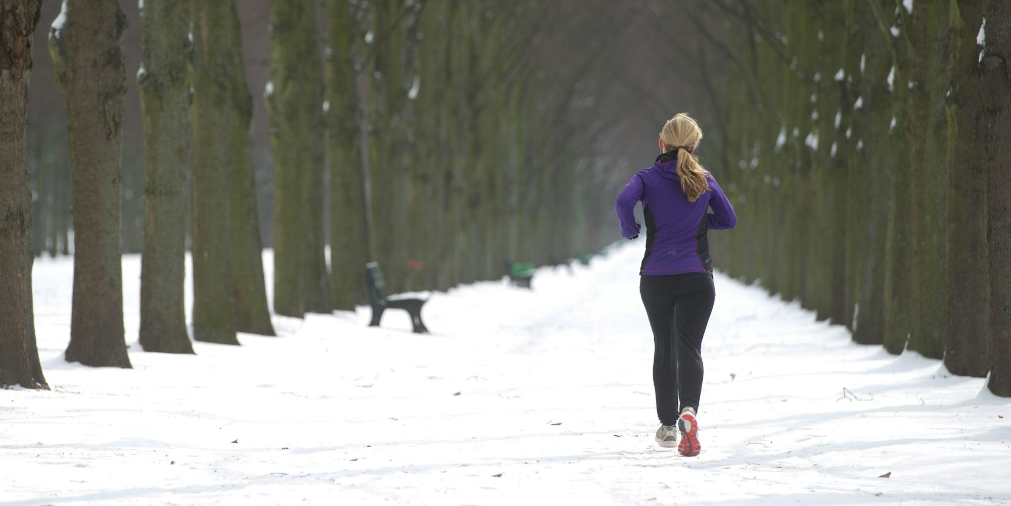 Lauftraining im Winter