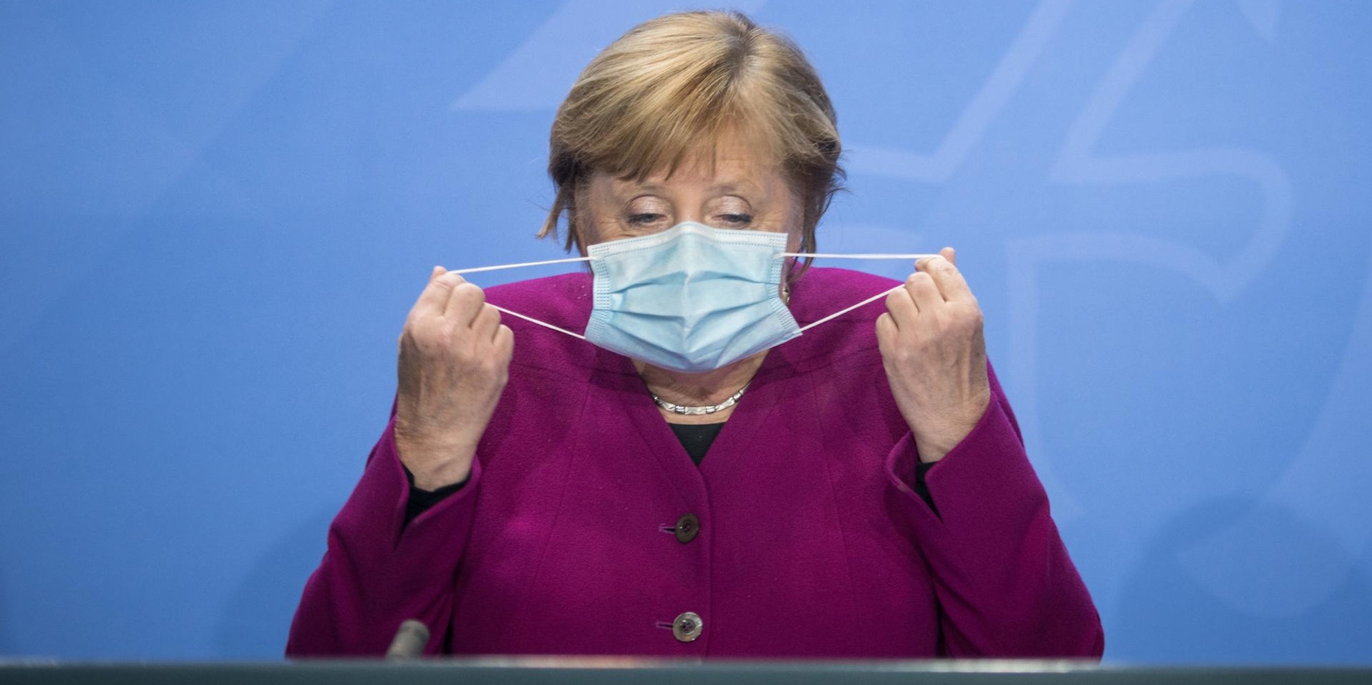 Merkel Maske PK