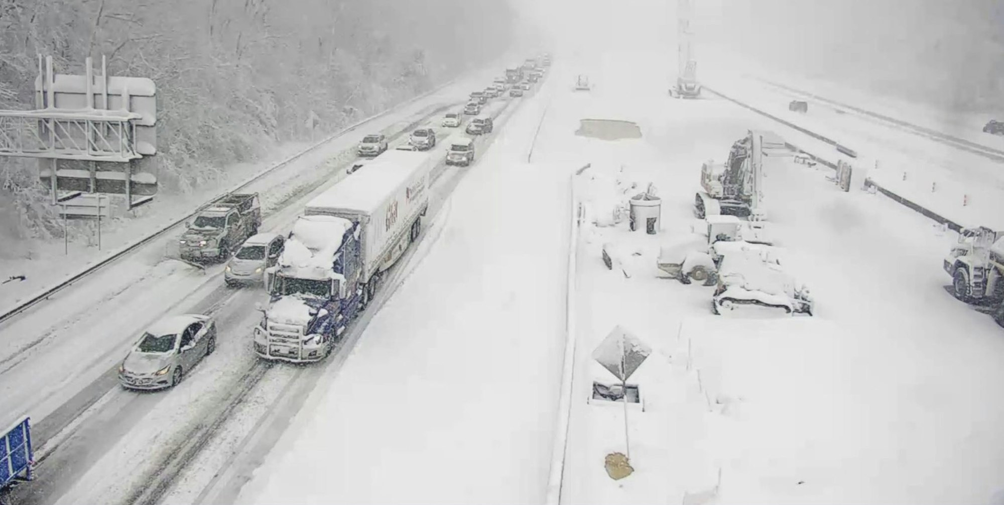 Schnee USA Virginia