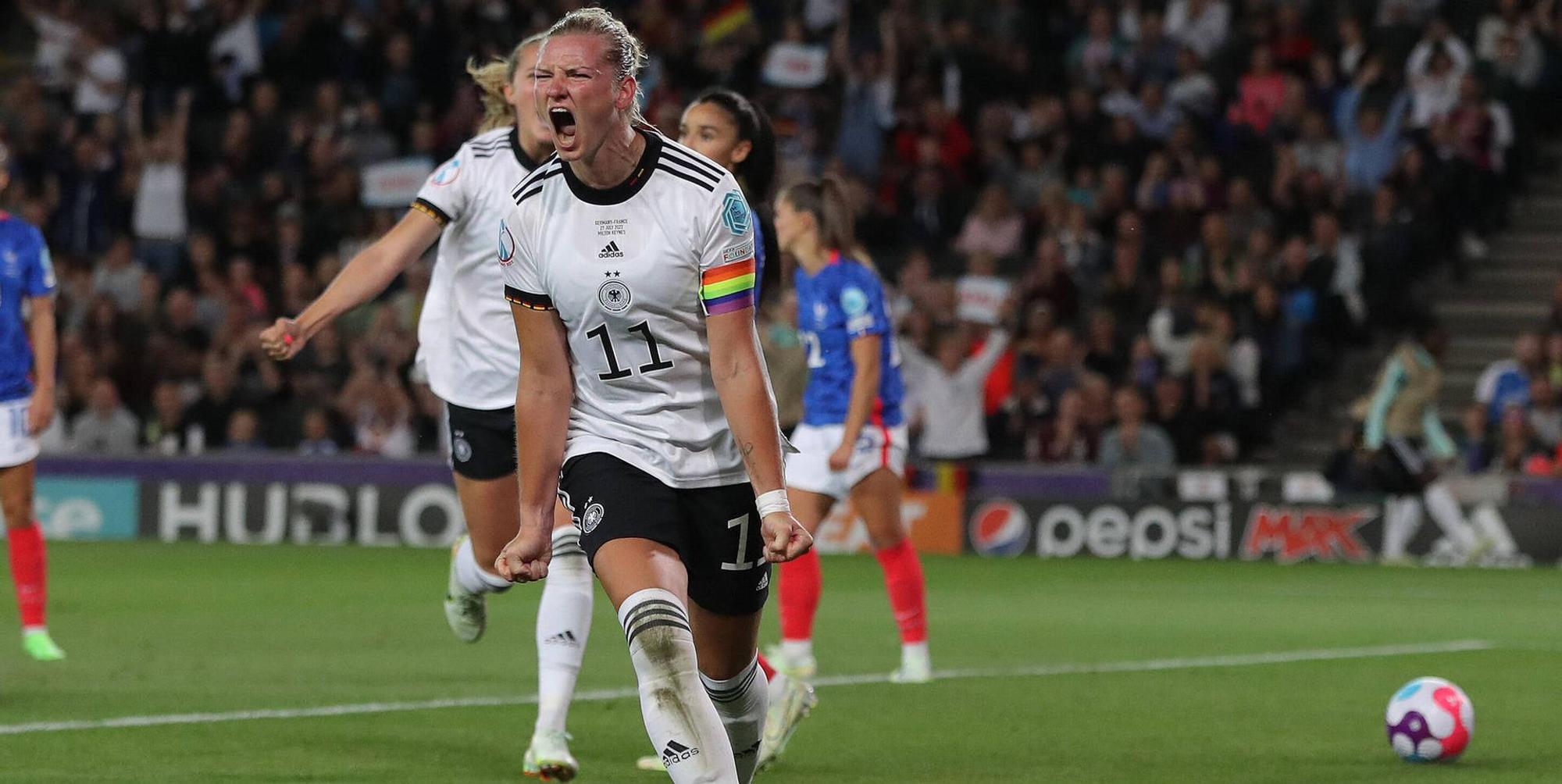 Popp jubelt gegen Frankreich