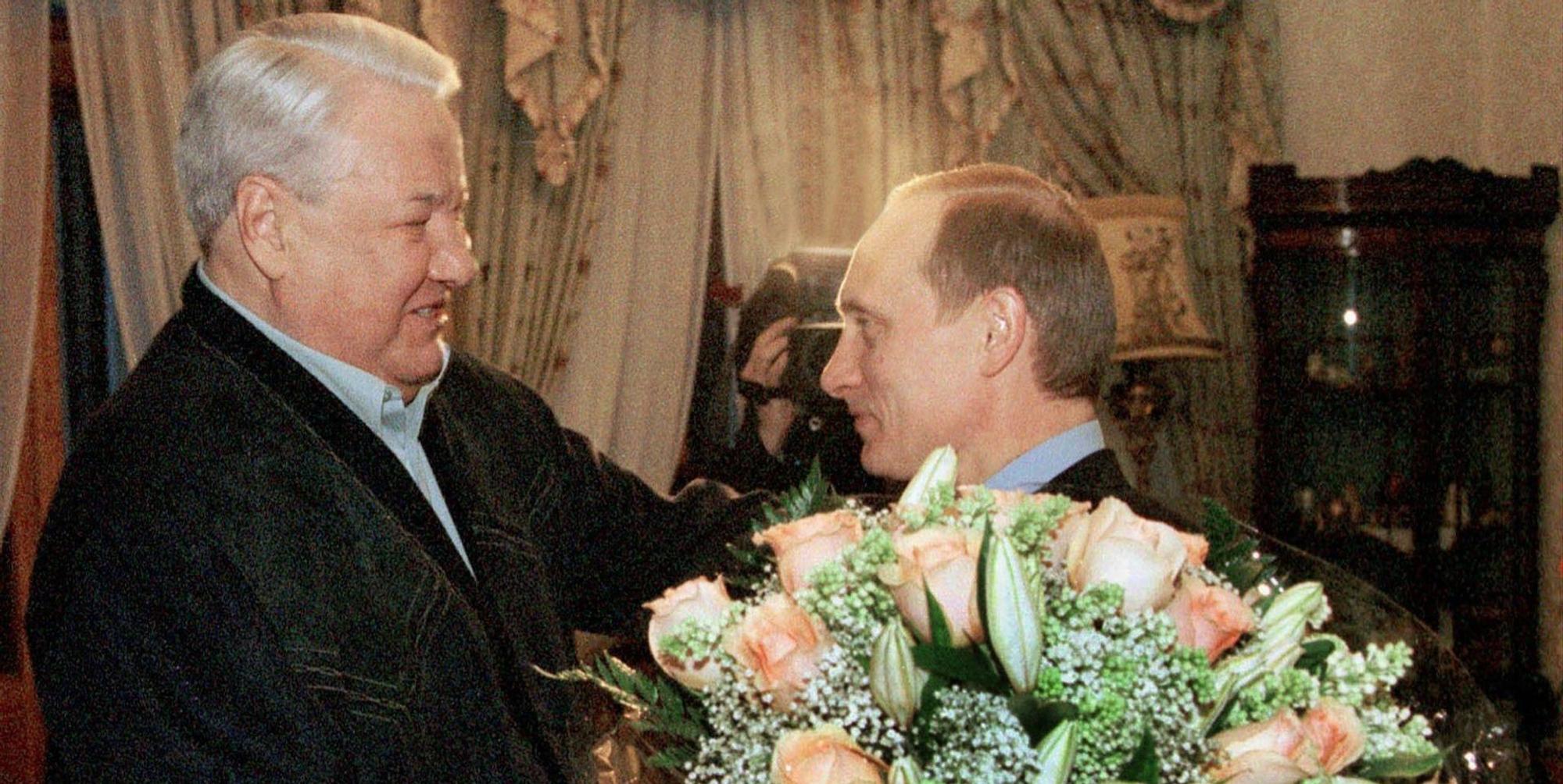 Putin und Jelzin
