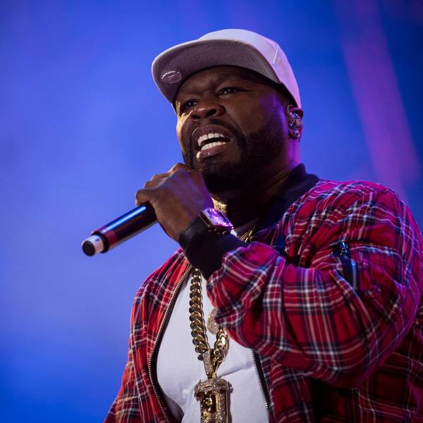 50 Cent auf der Bühne