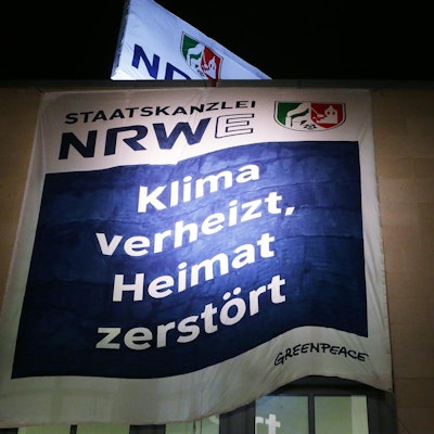 Greempeace in Düsseldorf