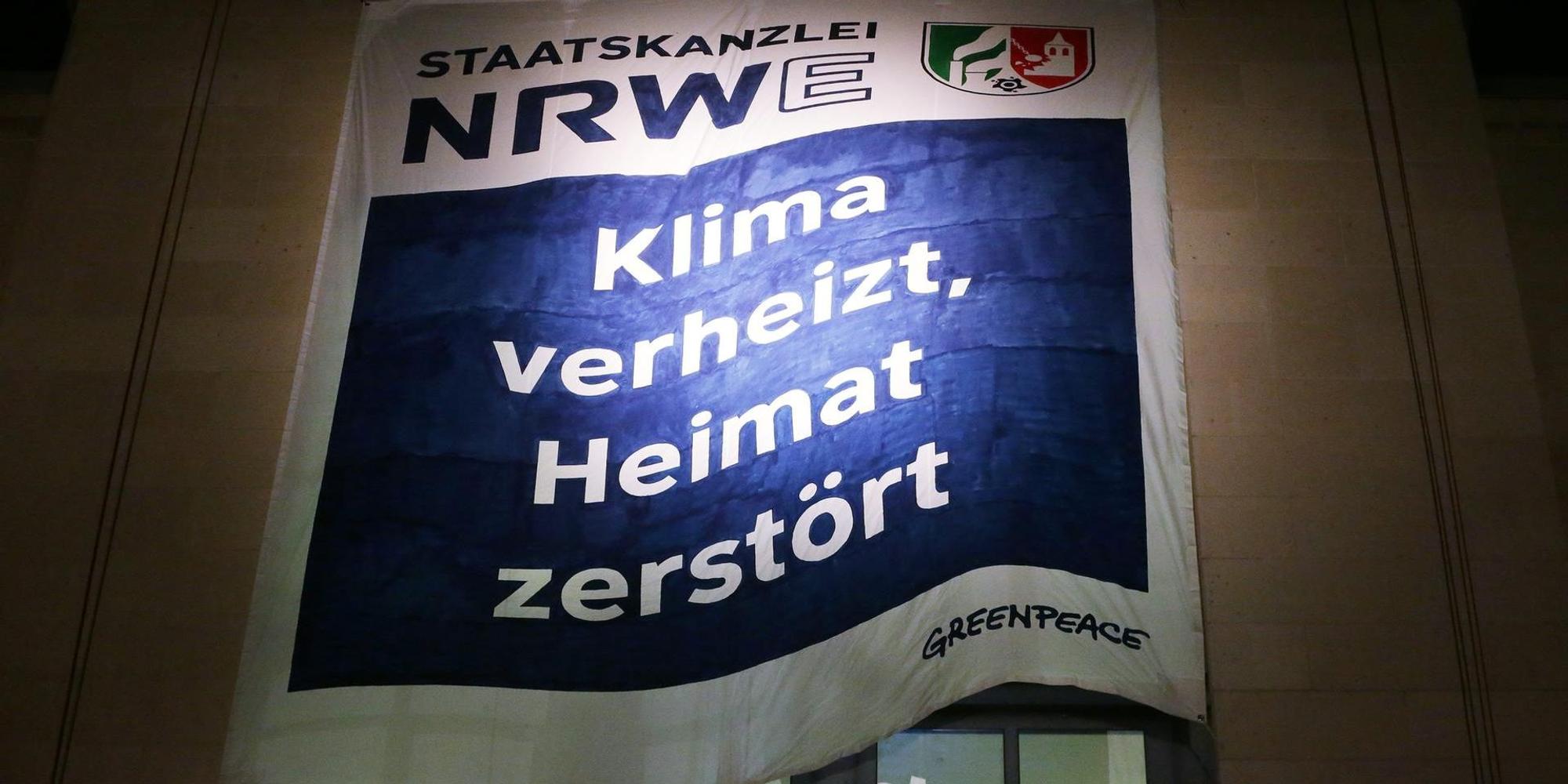 Greempeace in Düsseldorf