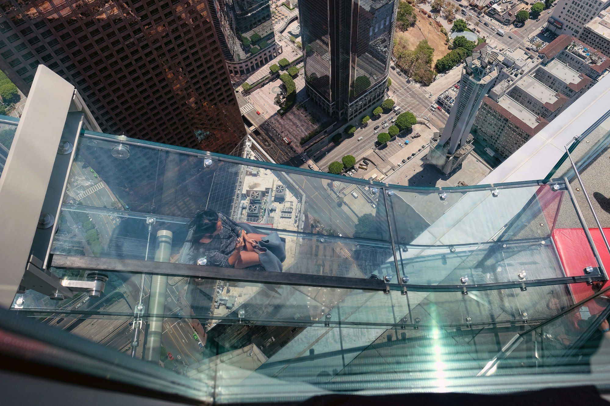 Skyslide von oben