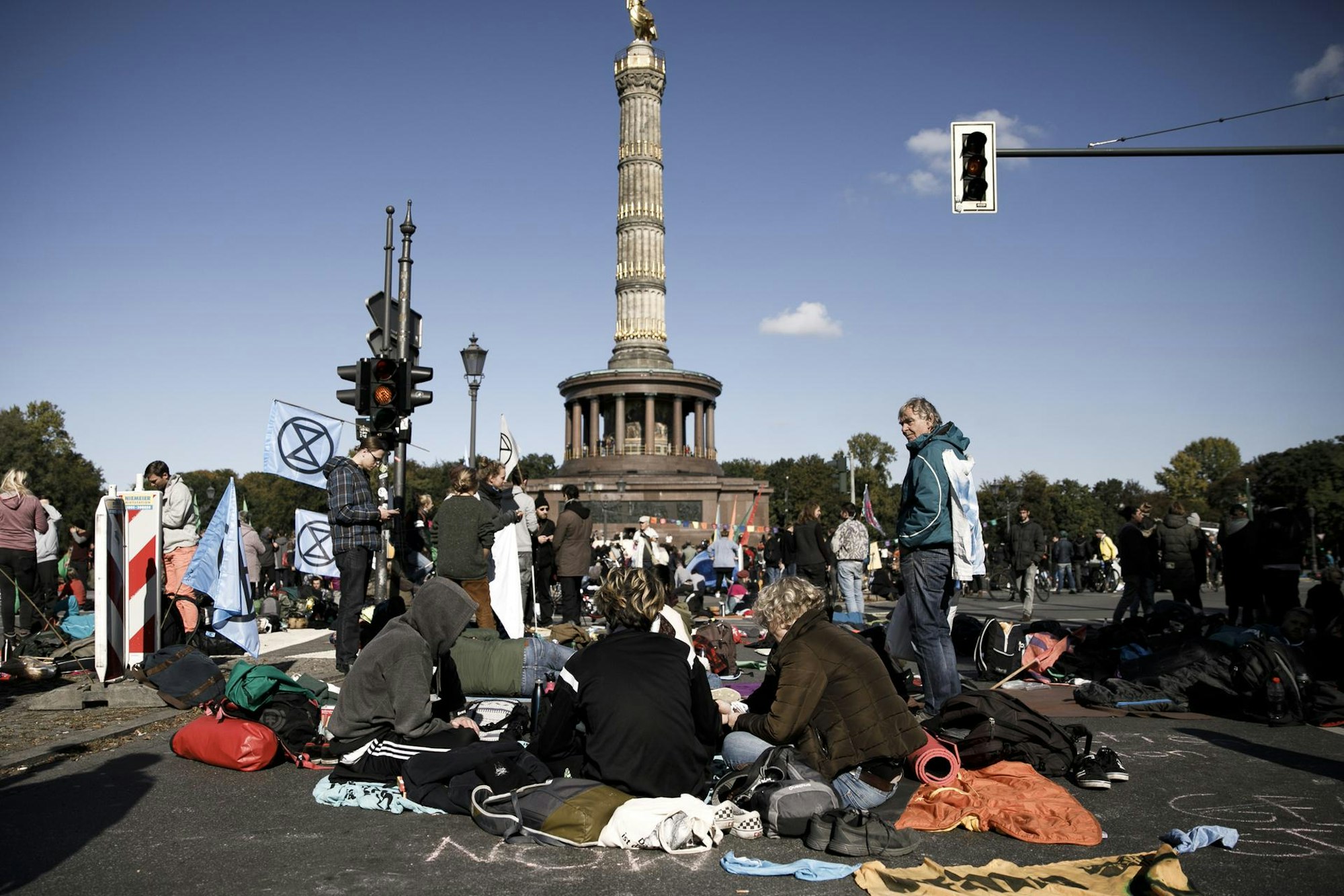 Klimaaktivisten Siegessäule