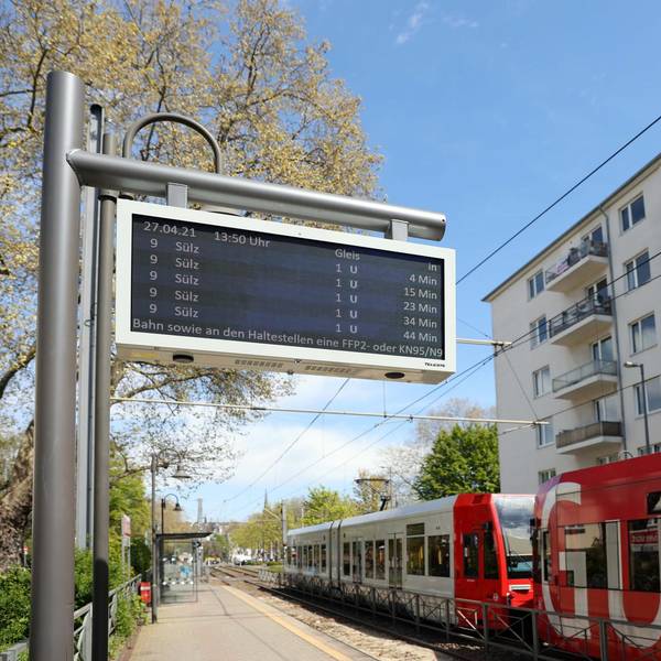 KVB Bildschirm