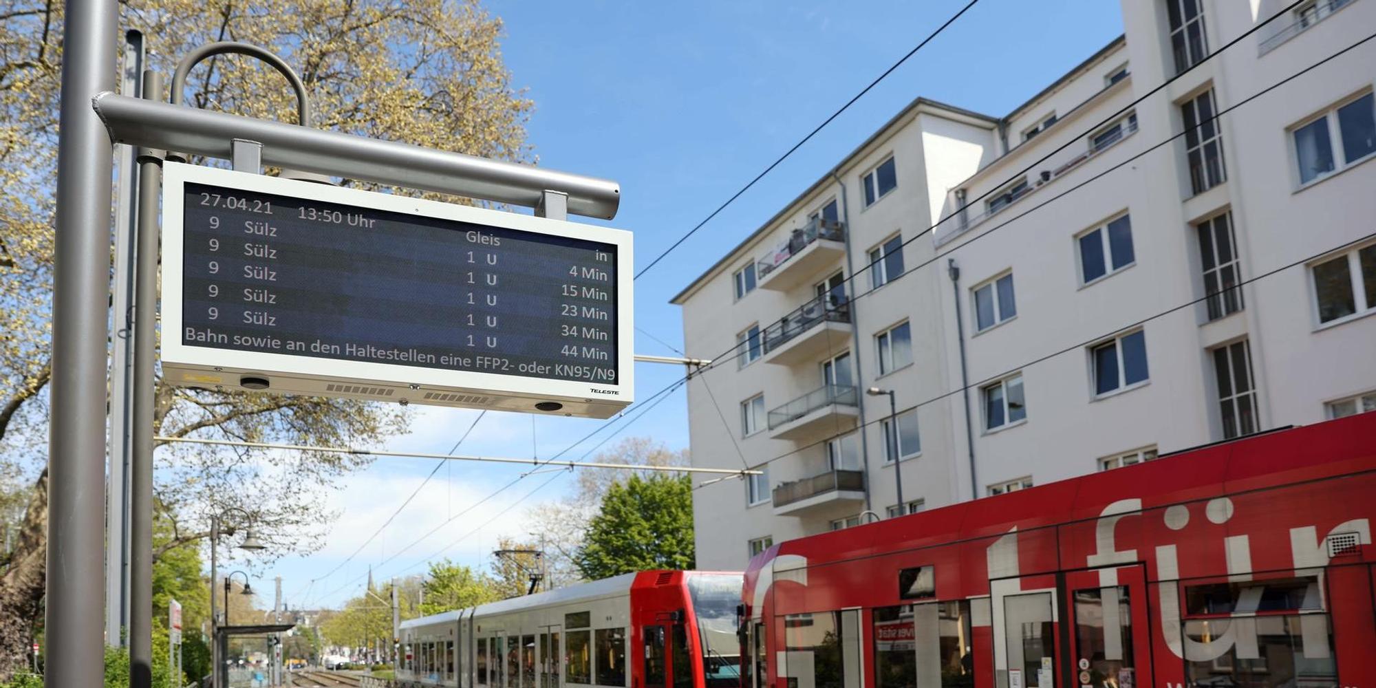 KVB Bildschirm