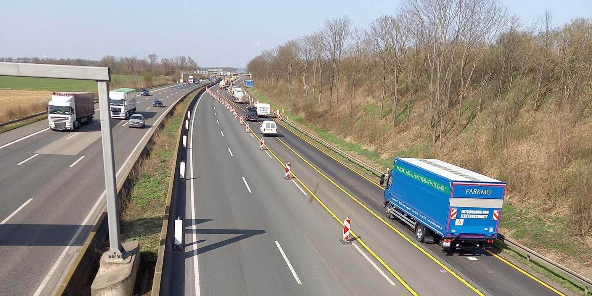 Brücke A1_61 Sperrung