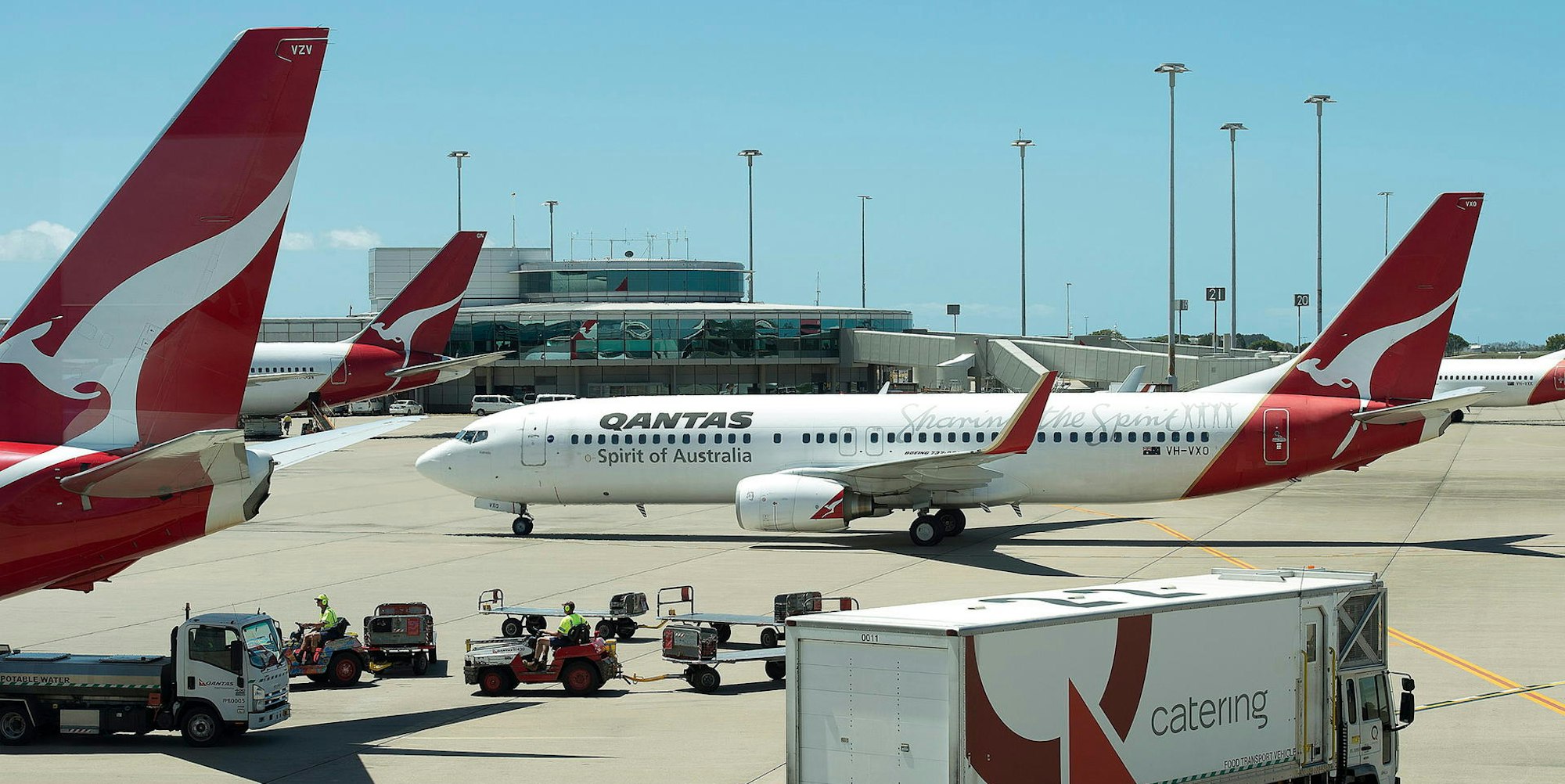 Qantas Rollfeld 090822