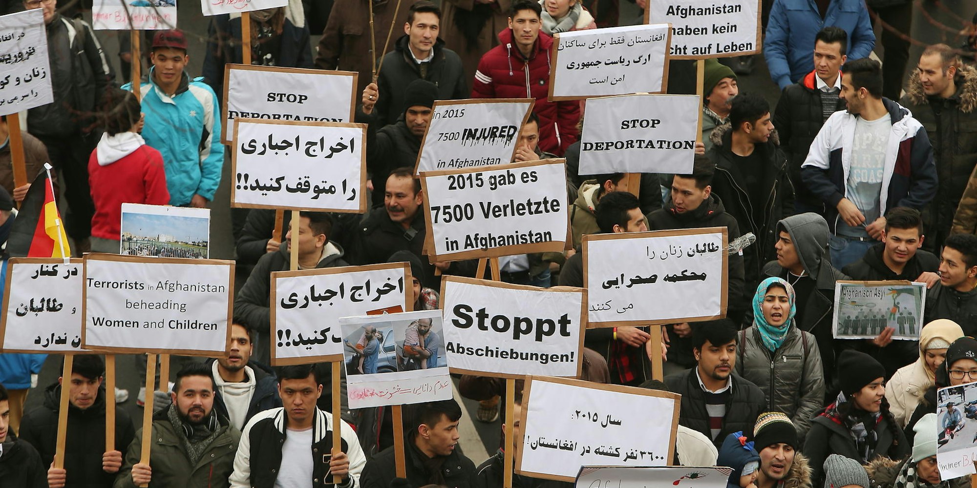 Demo in Düsseldorf