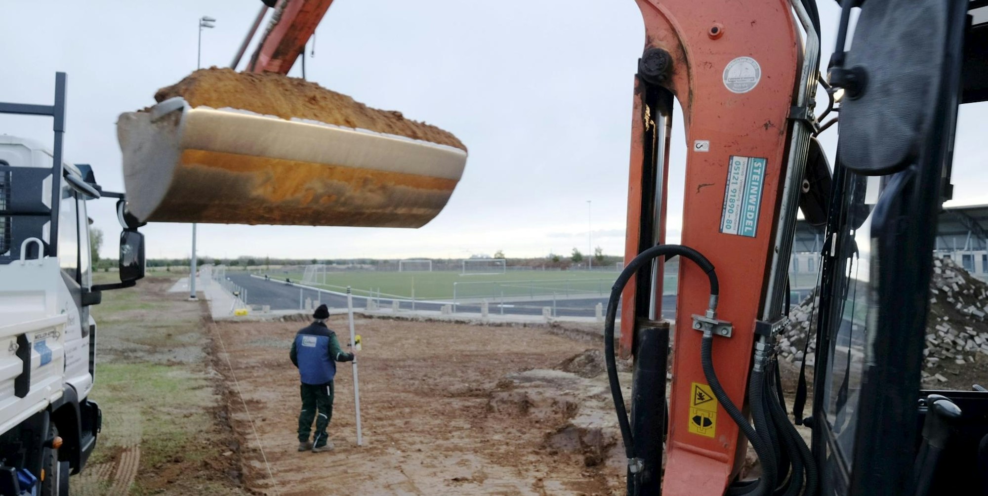 Bauarbeiten HennesWeisweilerSPortpark