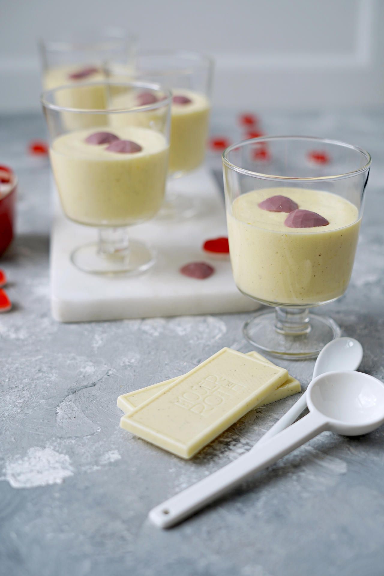 weisse mousse au chocolat