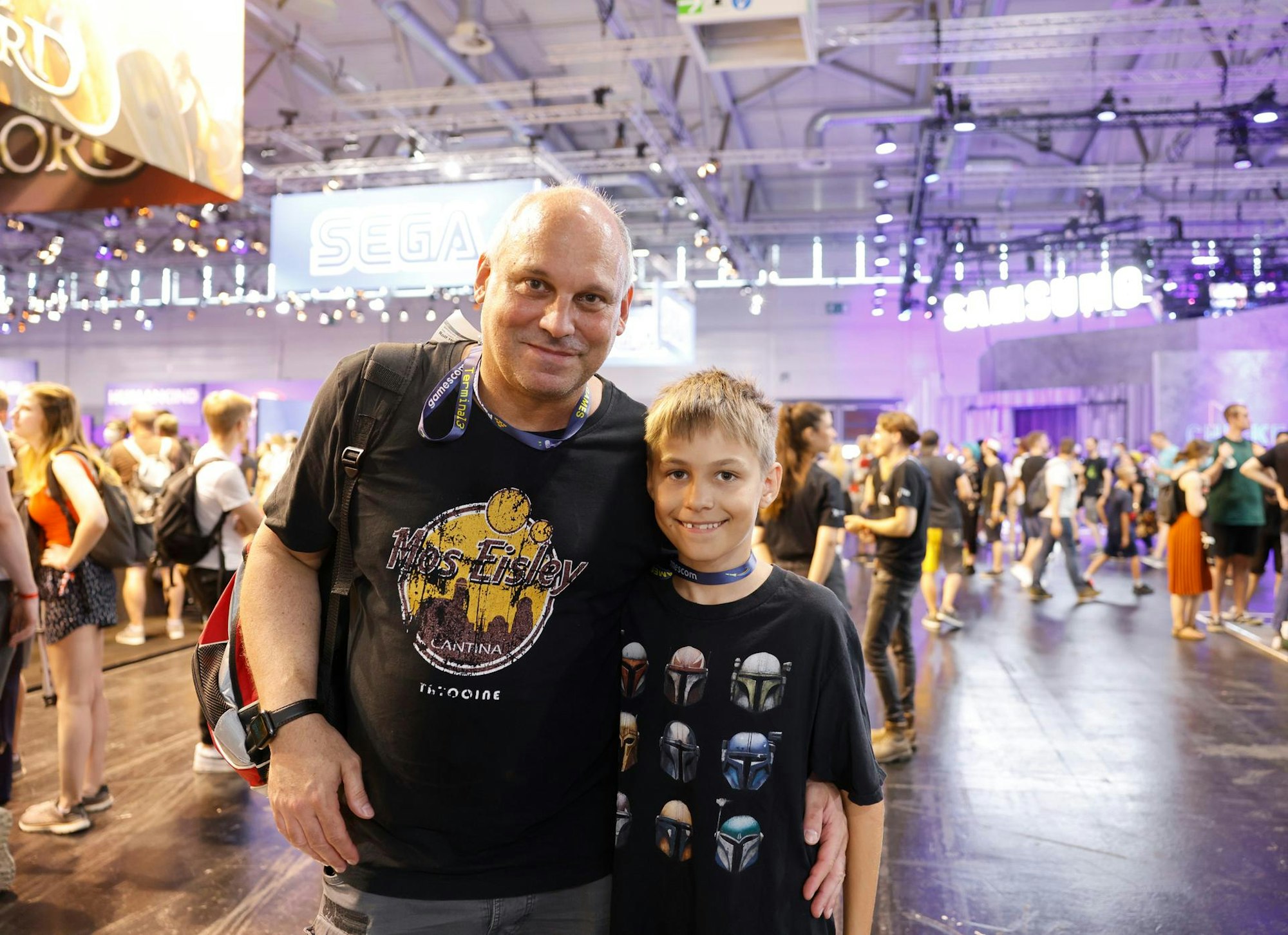 KR Gamescom Vater und Sohn