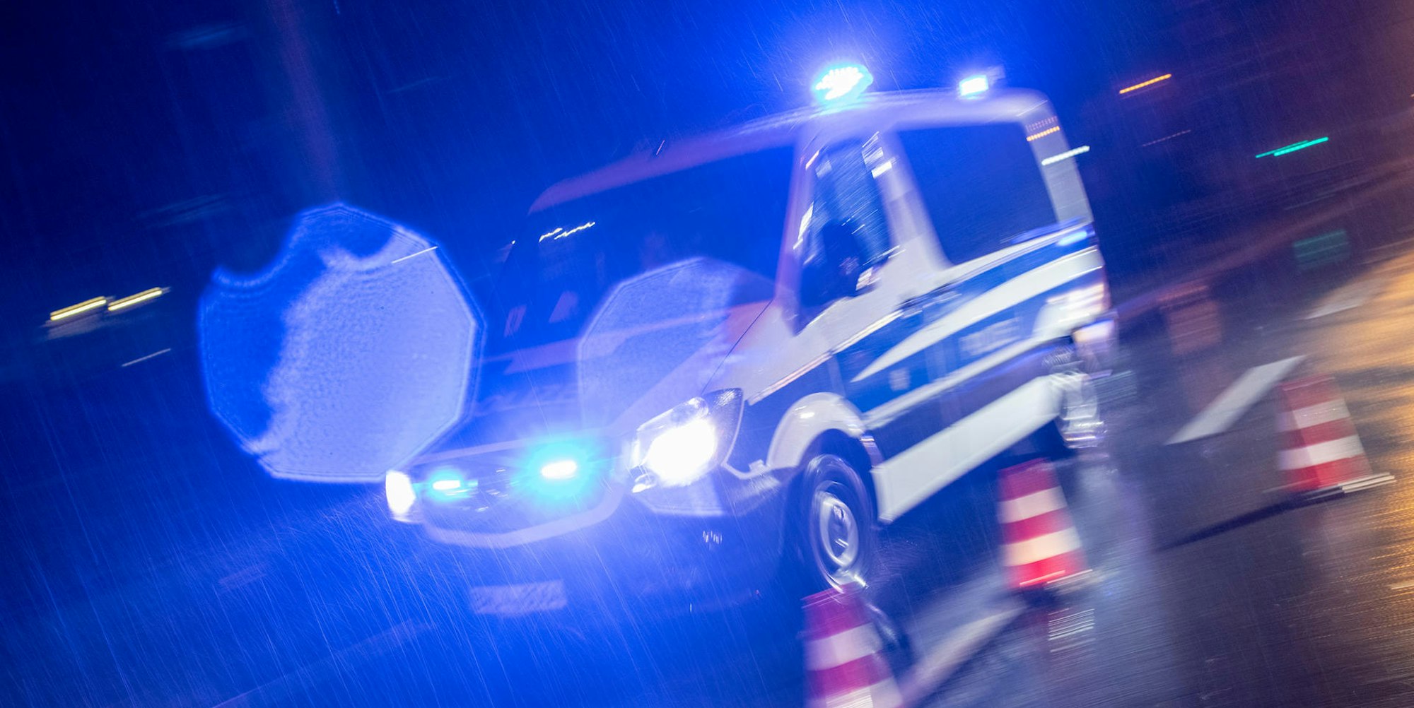 Polizei-Einsatz Symbol