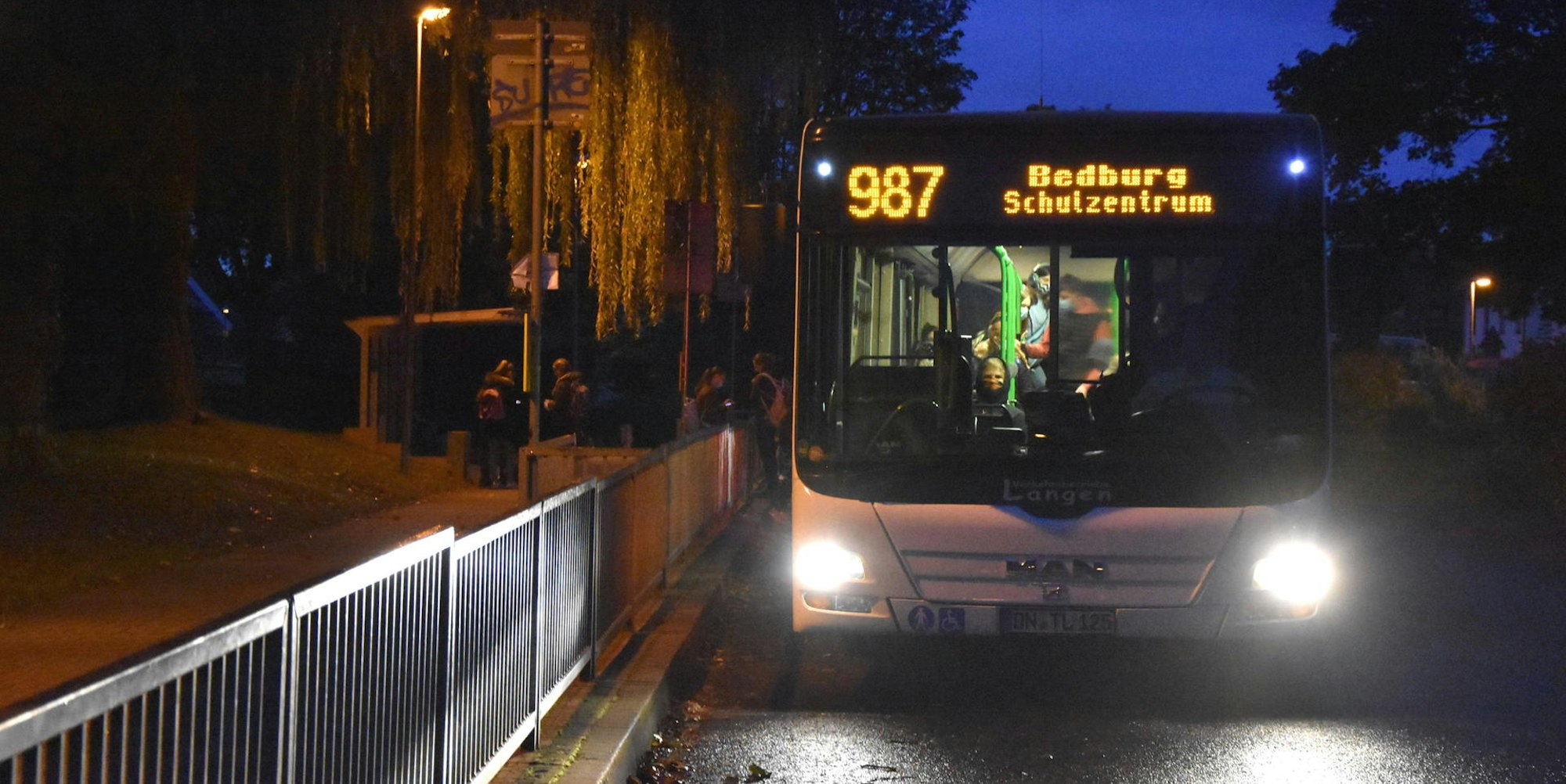 Bus Schulzentrum Bedburg