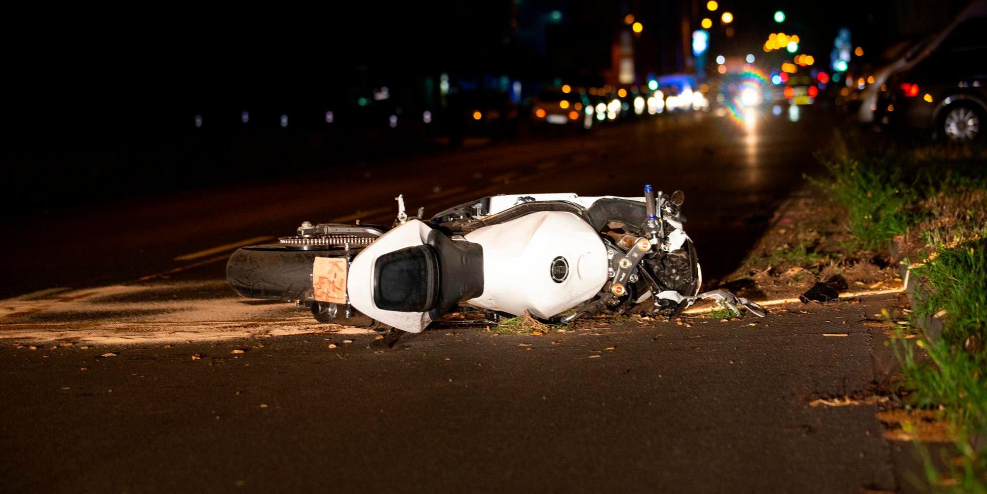 Motorradunfall in Ehrenfeld