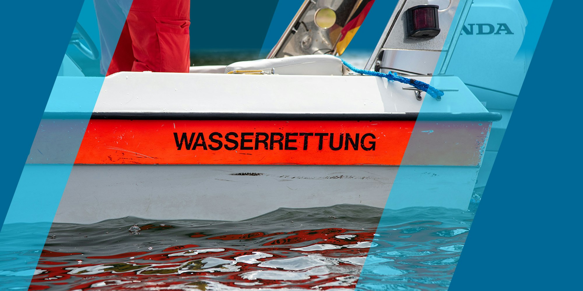 Symbolbildoptik-Wasserrettung-Weiser