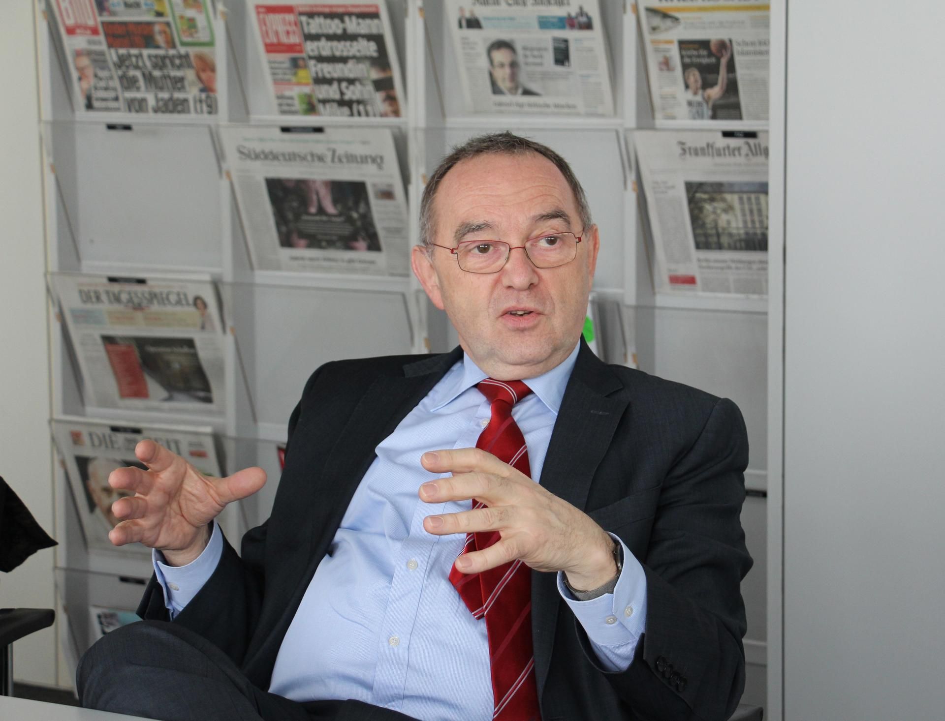 NRW-Finanzminister norbert Walter-Borjans