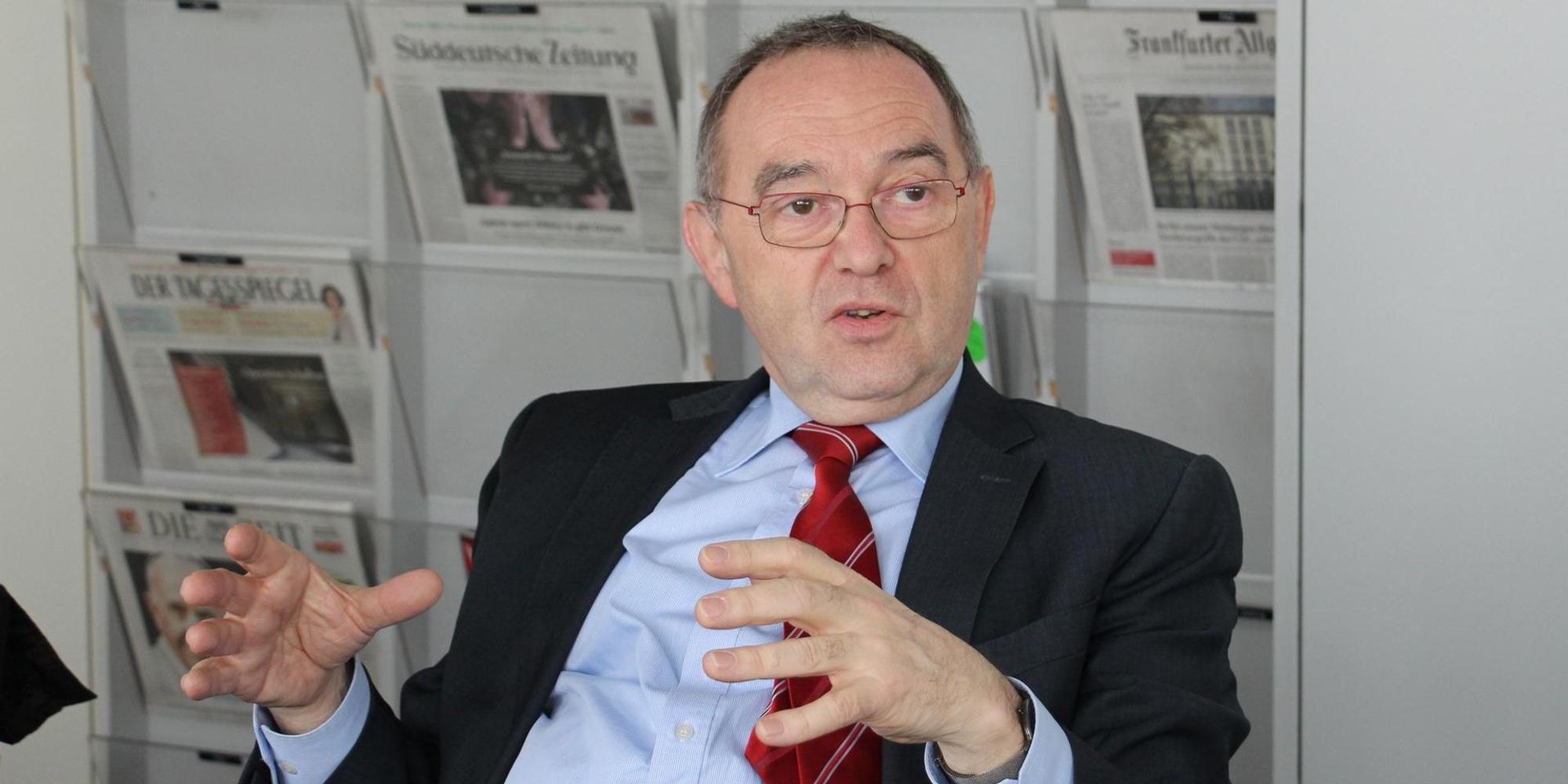NRW-Finanzminister norbert Walter-Borjans