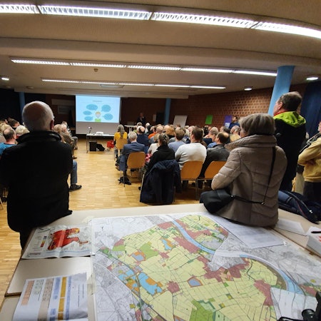 Protest Rheinquerung