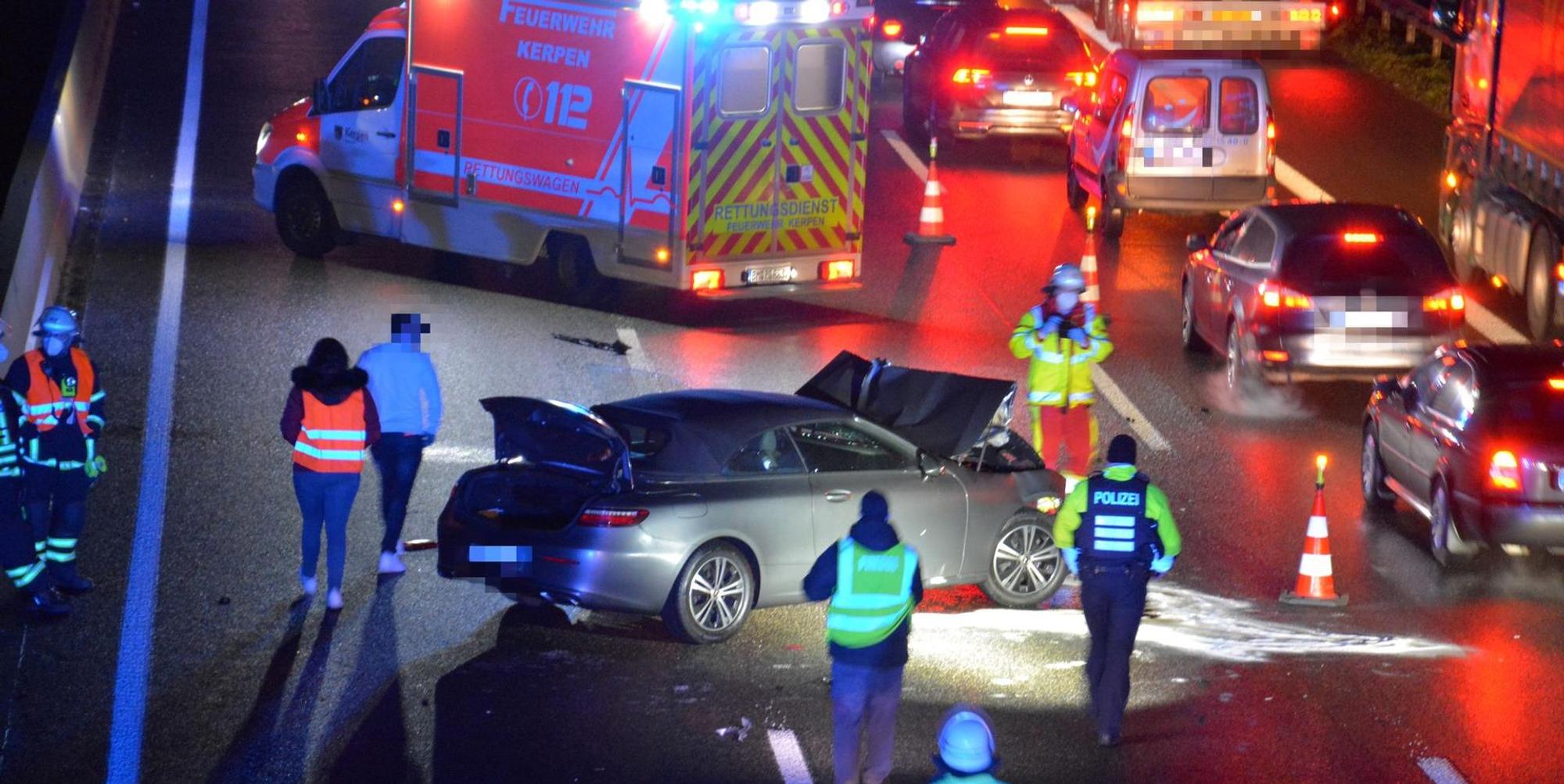 Unfall A1 07012021