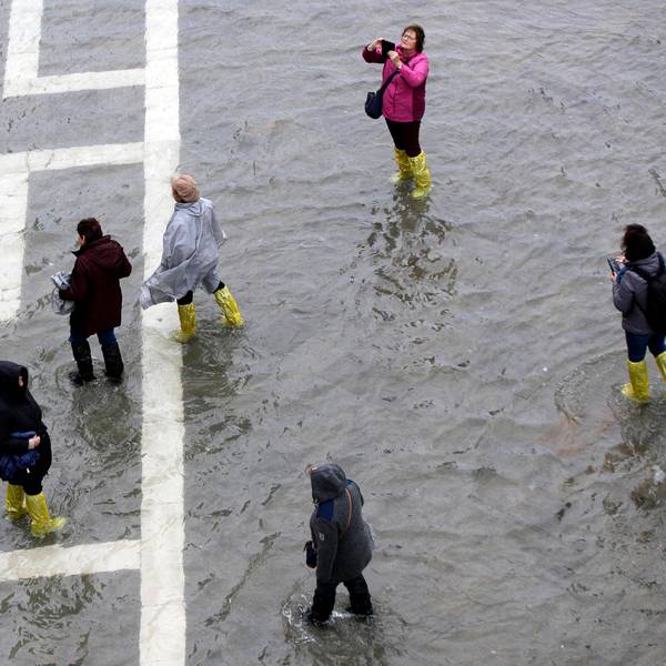 Venedig Hochwasser ap