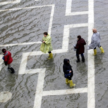 Venedig Hochwasser ap