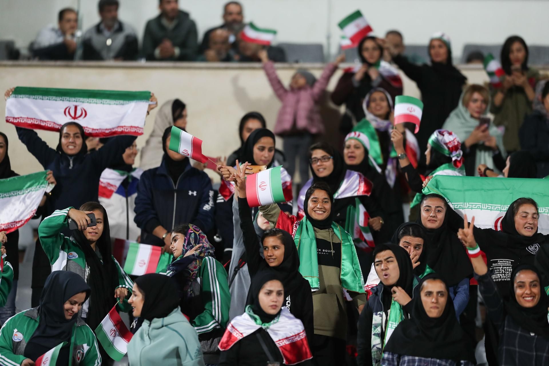 Iran Fußball Frauen Stadion