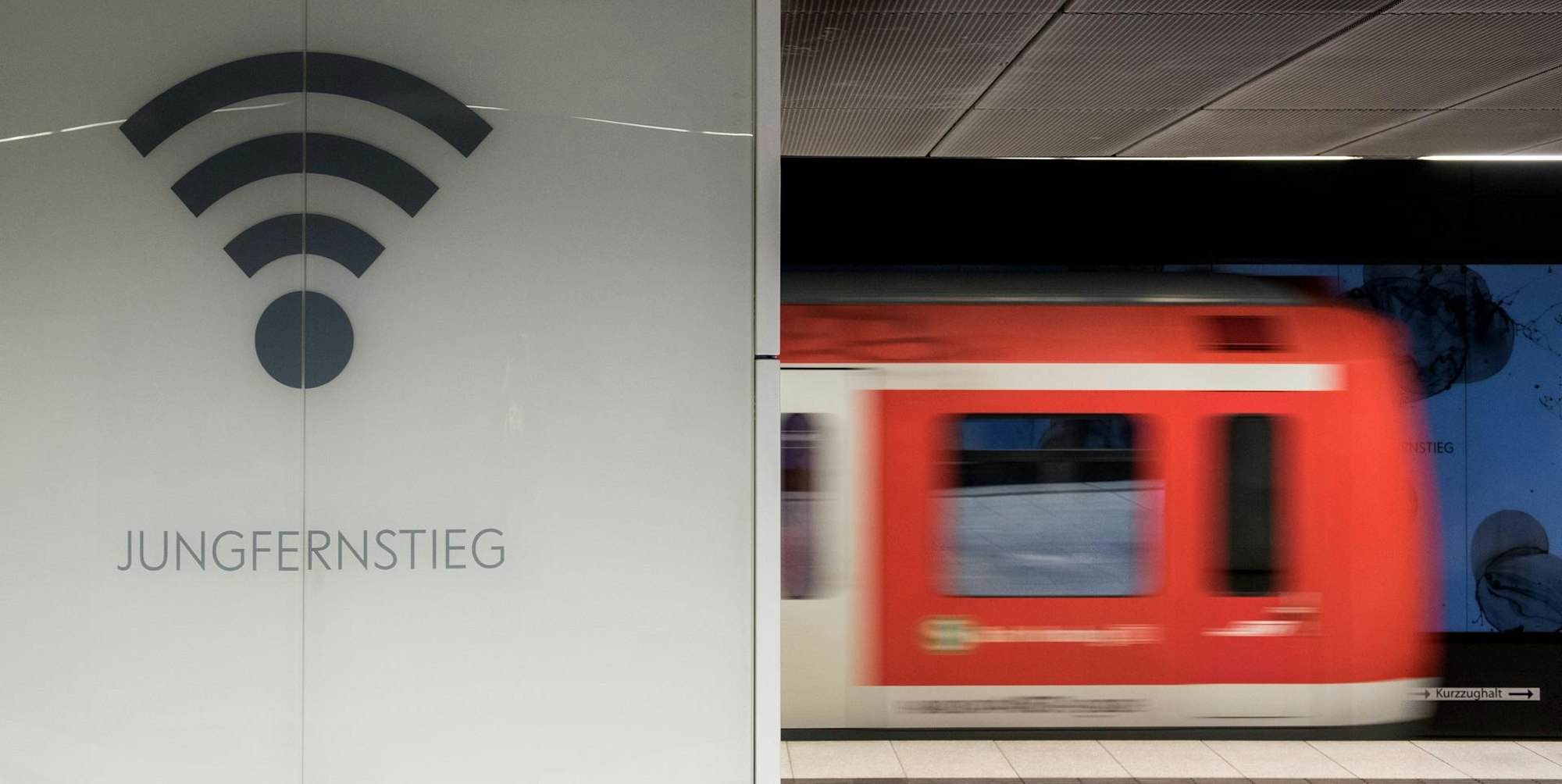 WLAN Bahnhof
