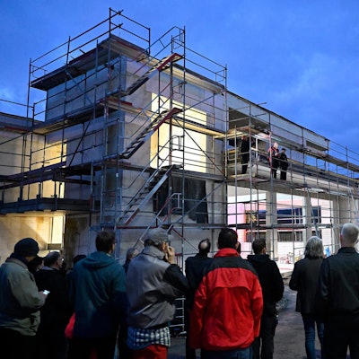 Feuerwehrhaus Schildgen Richtfest 1121 Luhr (1)