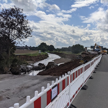 Dreieck Erfttal nach Hochwasser I