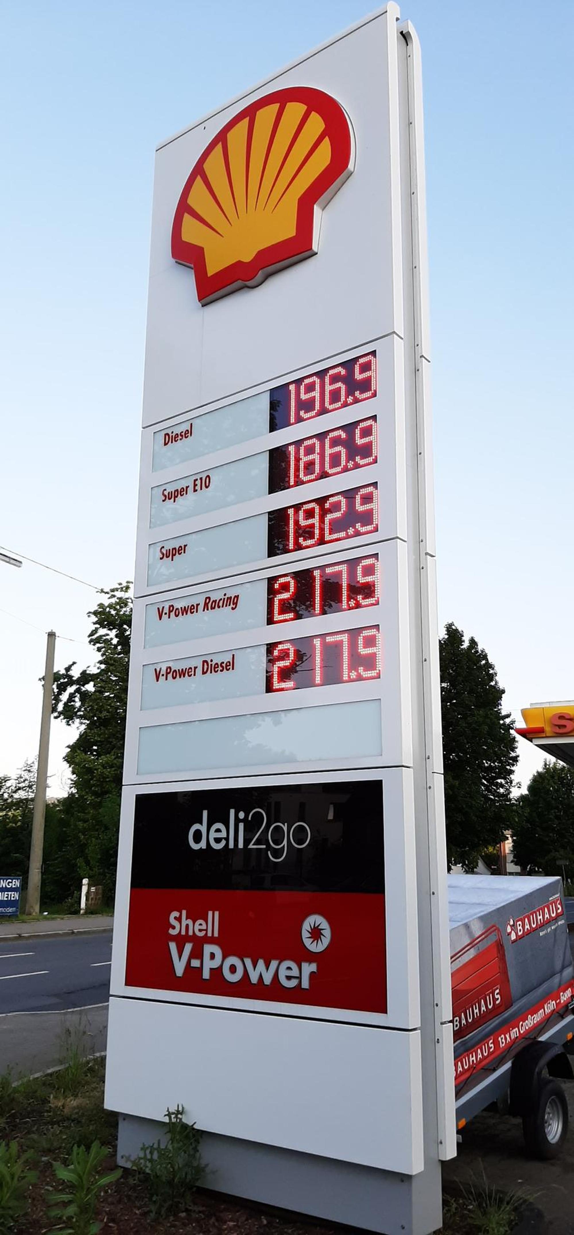 Tankstelle Overath Preis