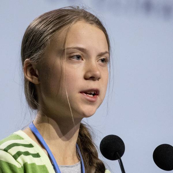 Greta Thunberg spricht