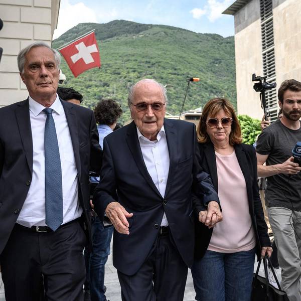 Blatter und Tochter