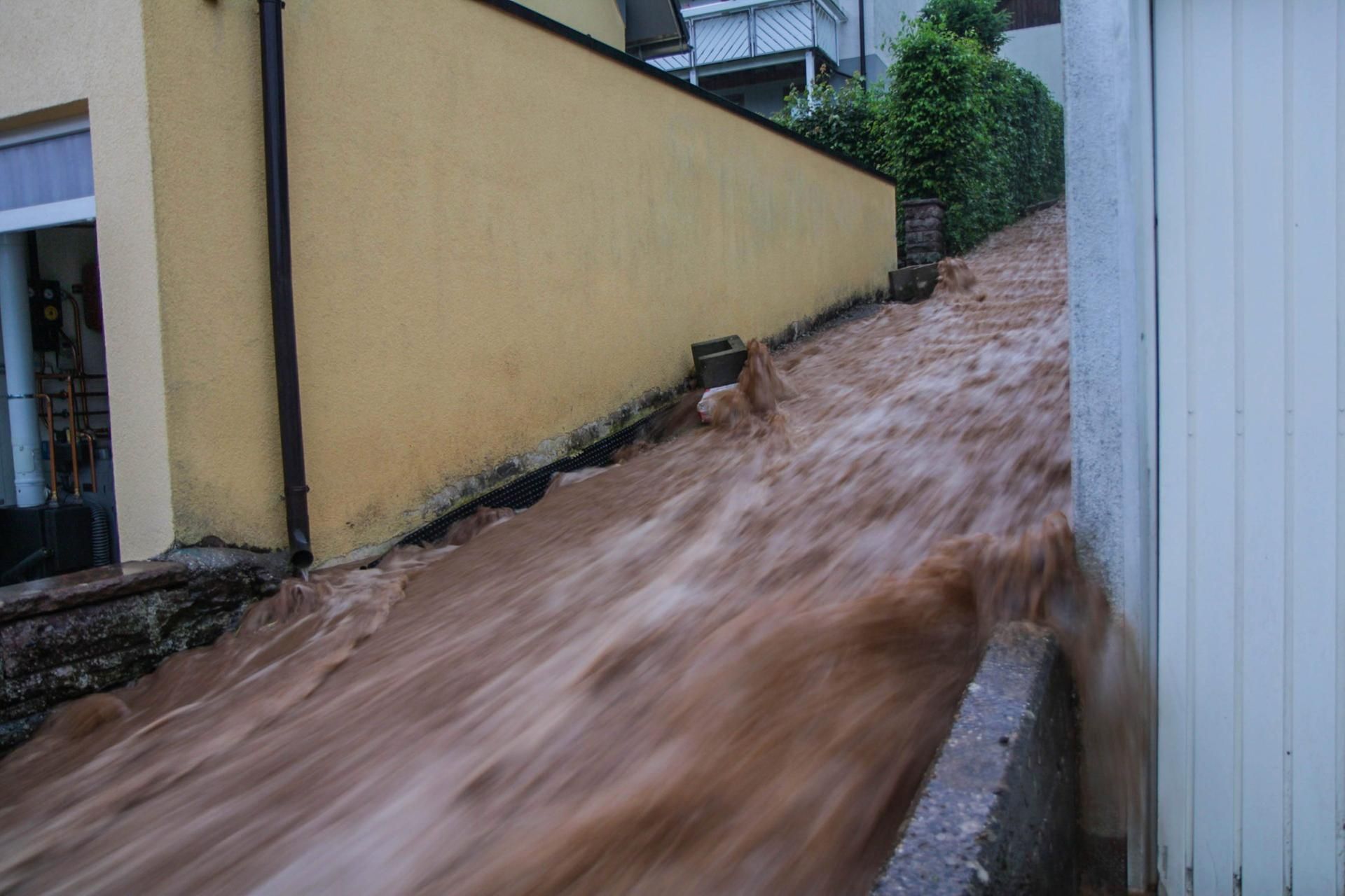 Wassermassen BaWü