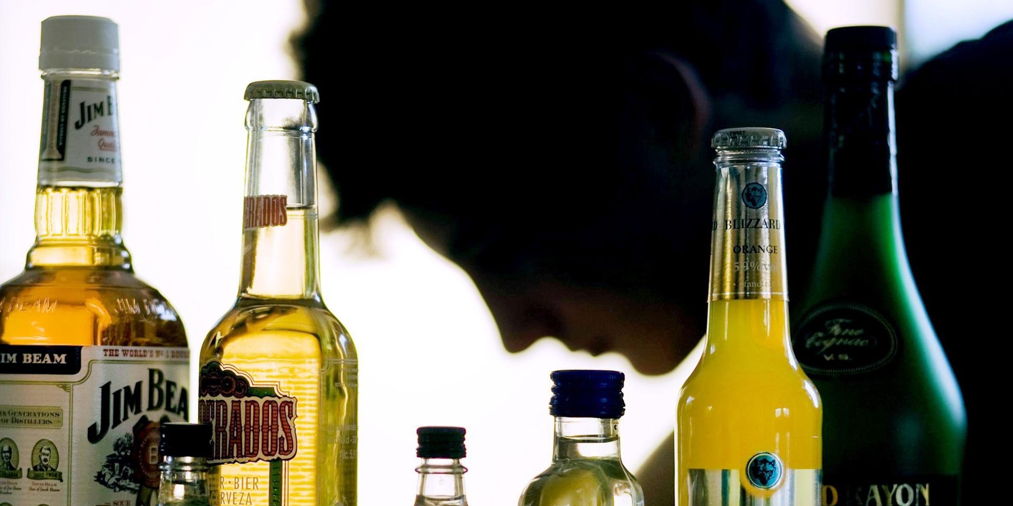 Alkohol Flaschen