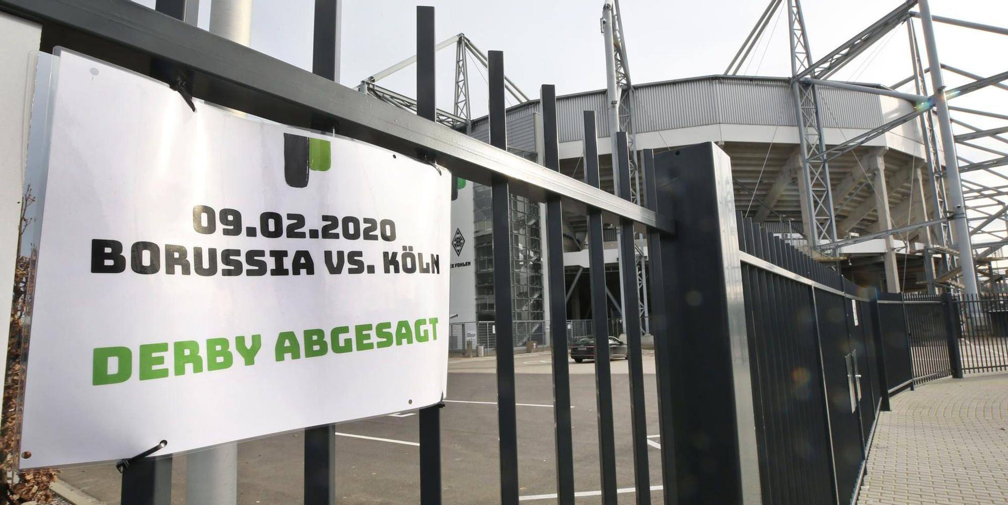 Gladbach Spielabsage