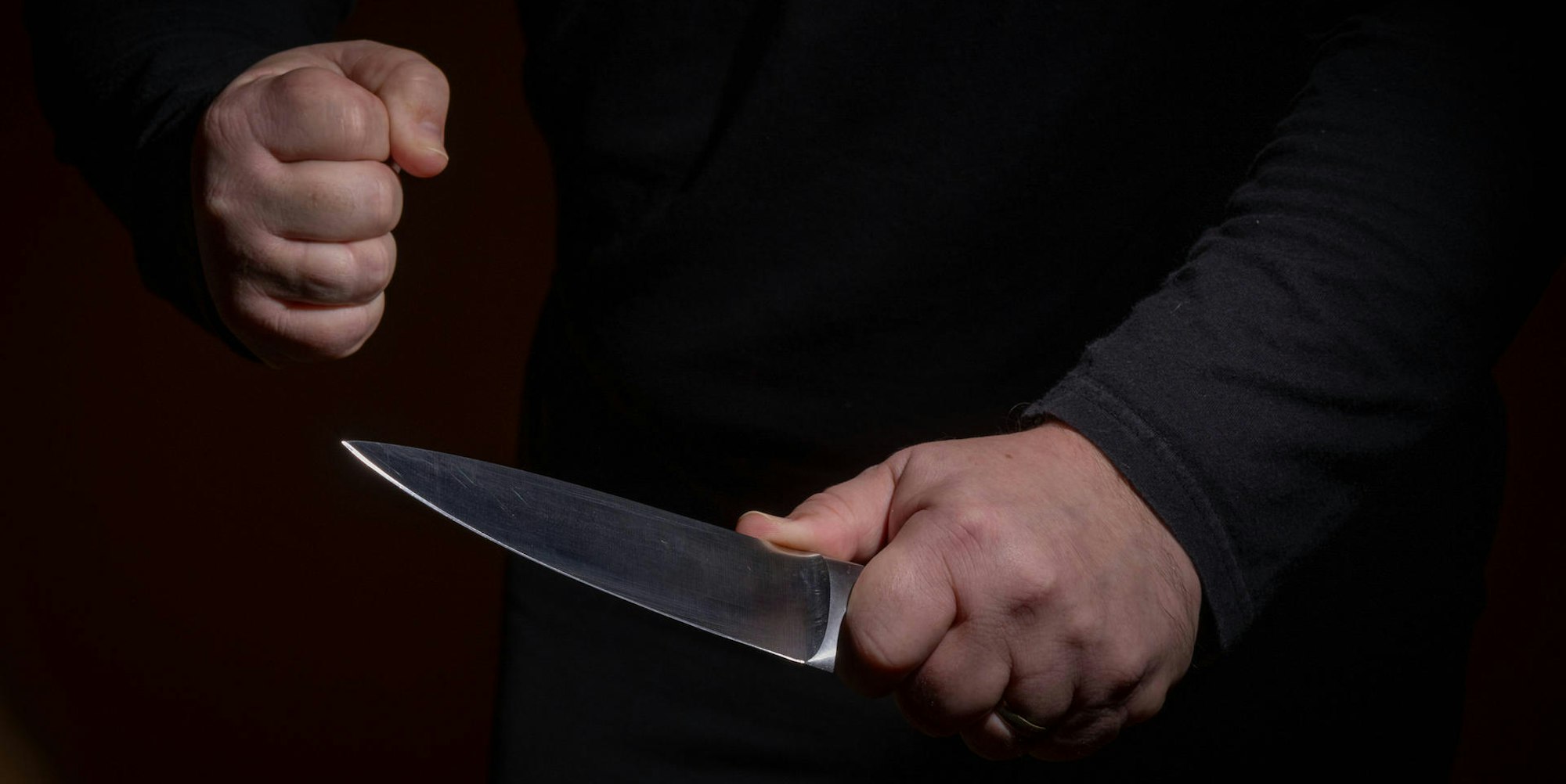 Messerangriff Symbolbild