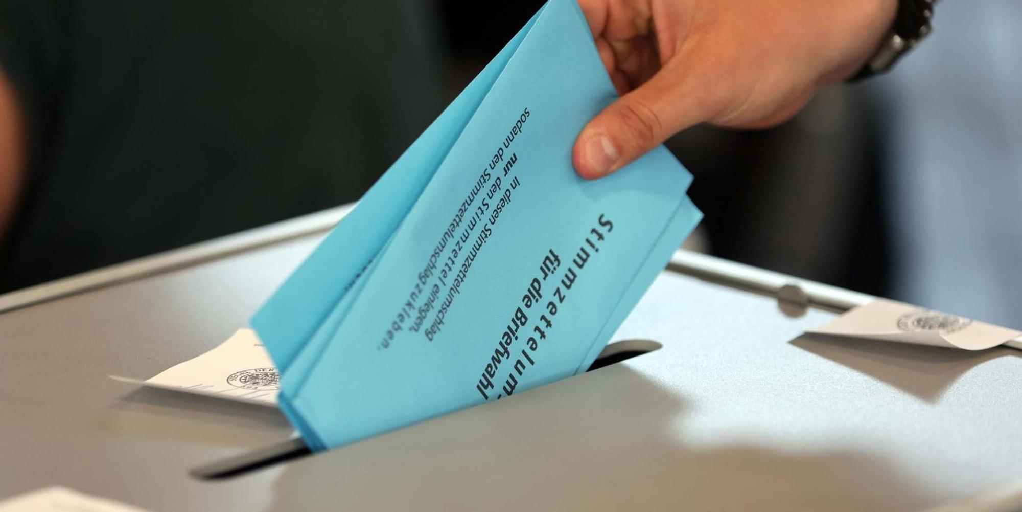 sTIMMABGABE bRIEFWAHL