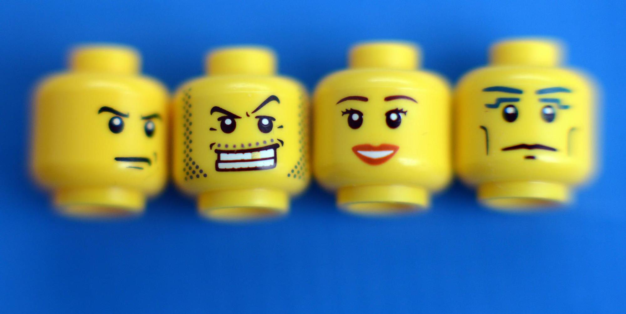Lego-Köpfe