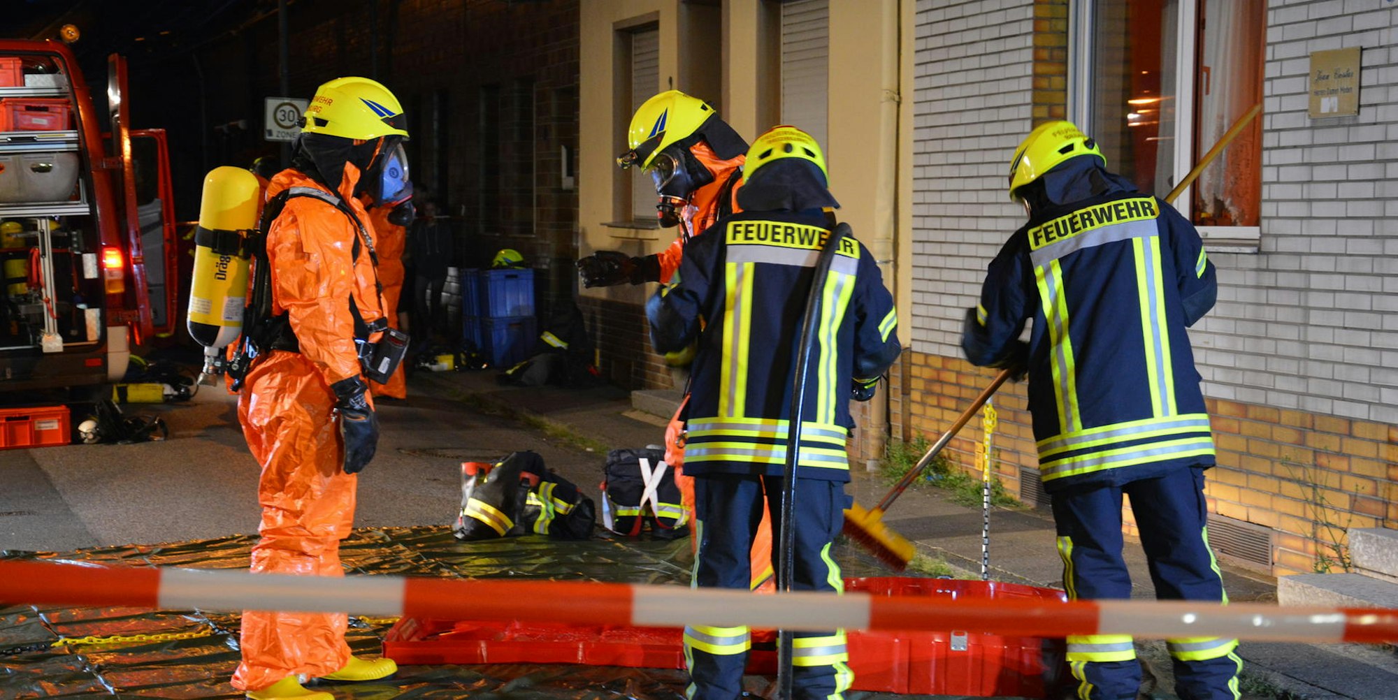 Bedburg Chemieeinsatz 1