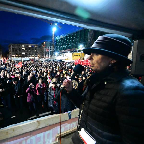 Demo gegen rechts Reker