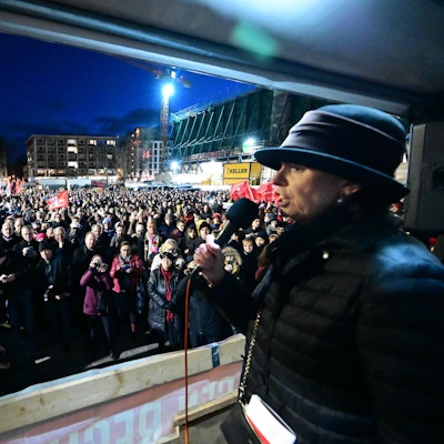 Demo gegen rechts Reker
