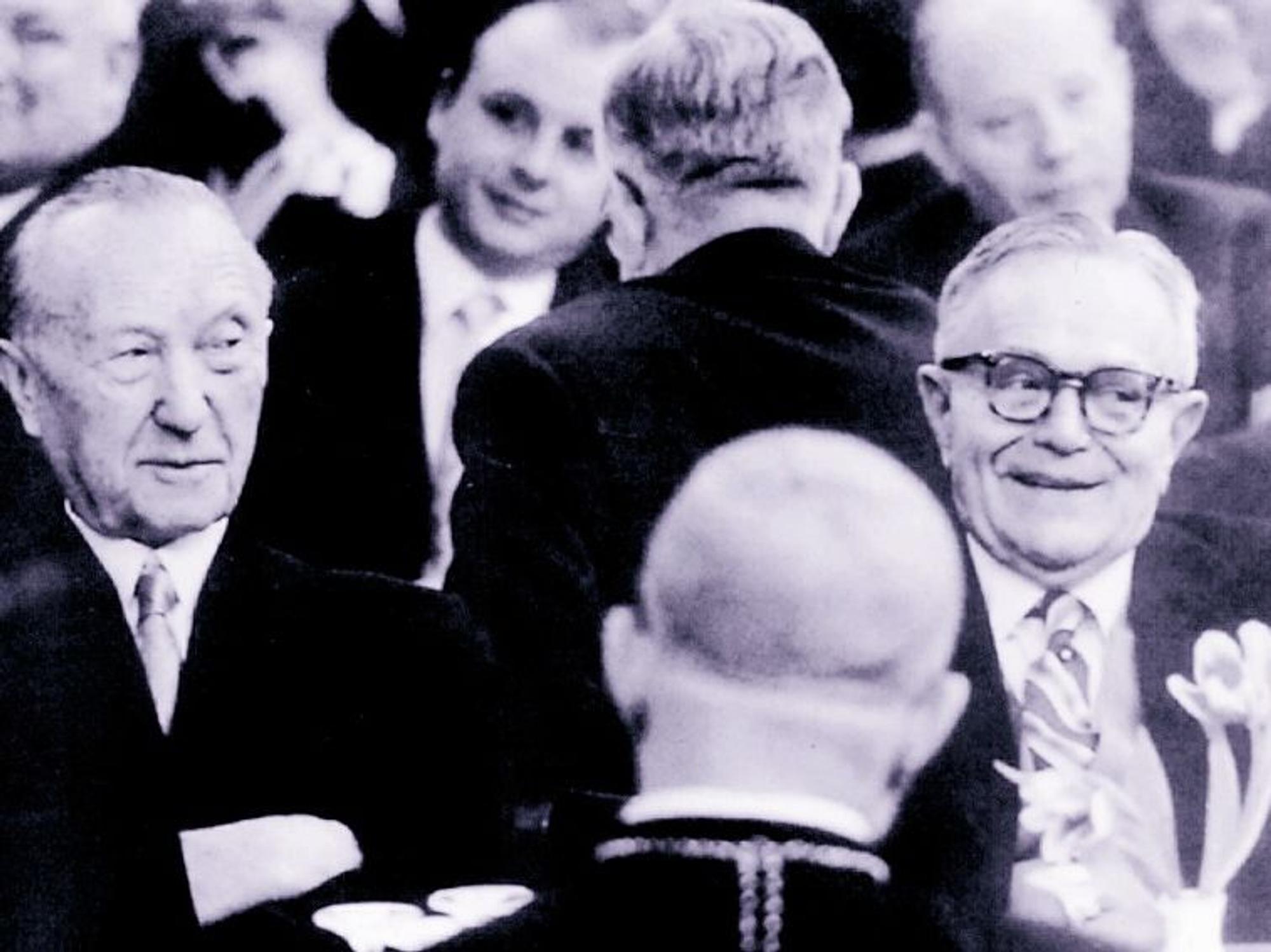 Kardinal Frings Adenauer Rundschau-Archiv
