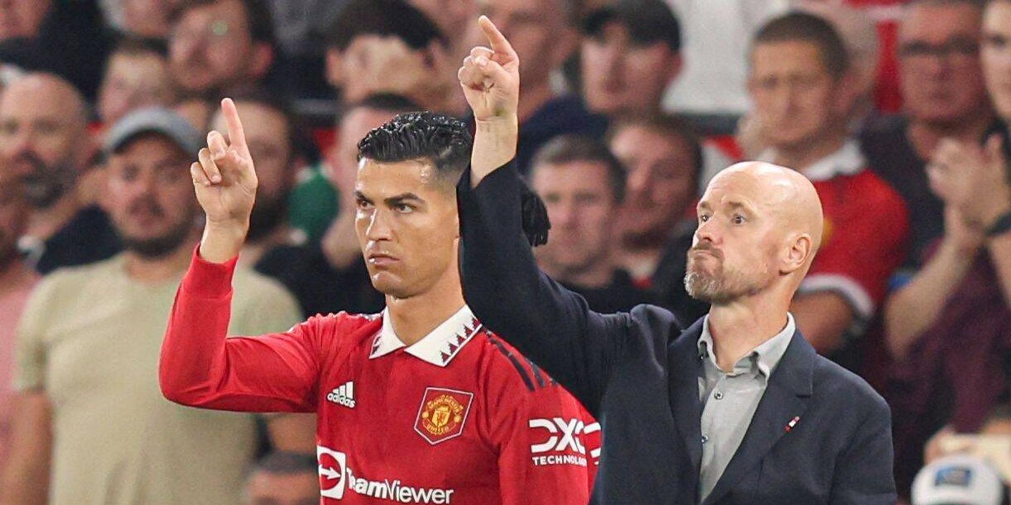 Ronaldo Einwehslung