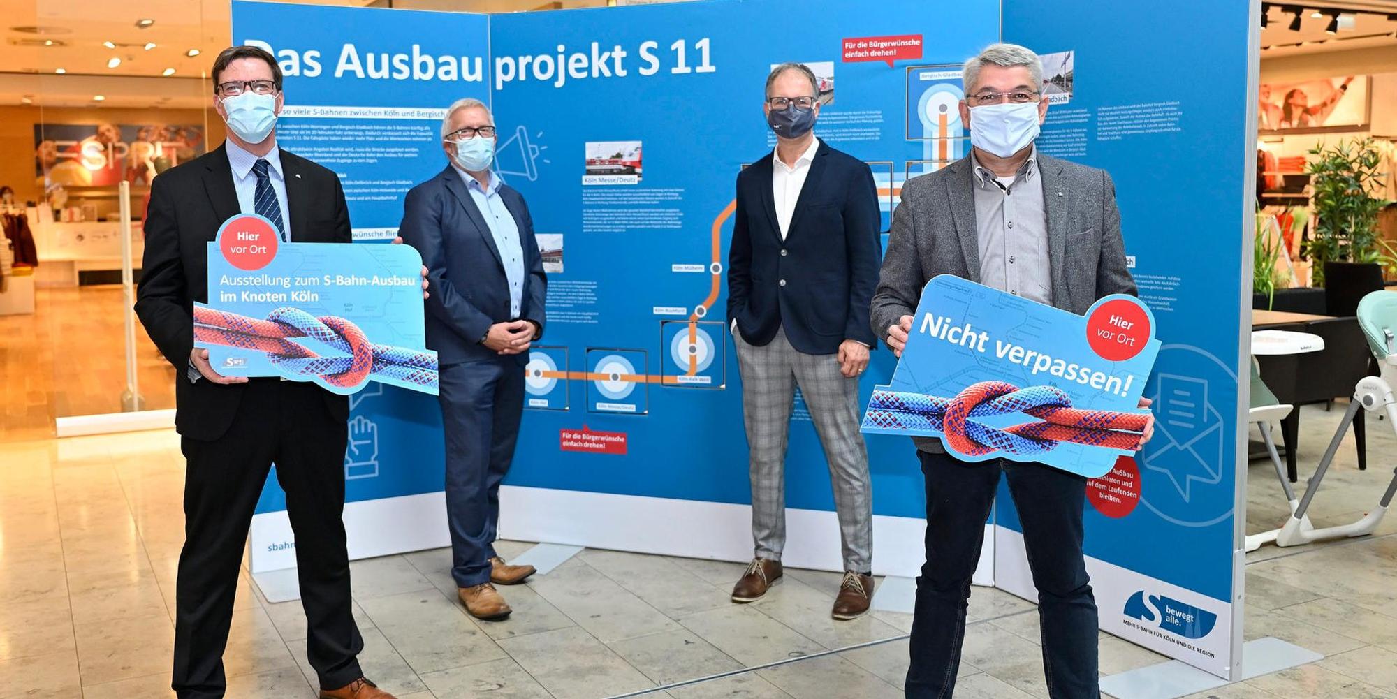 Austellung zum S11 Ausbau