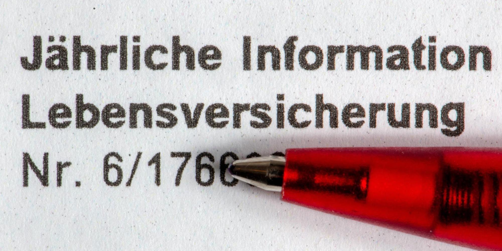 Lebensversicherung