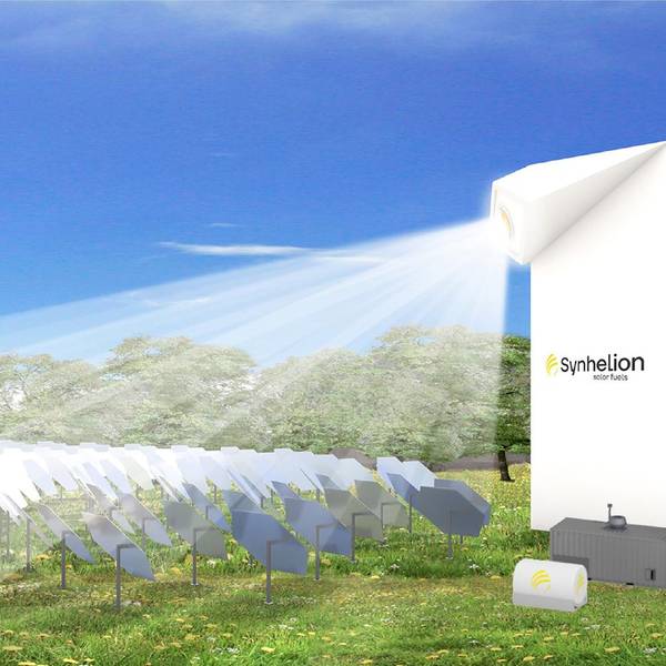 DAWN - solar fuel plant
