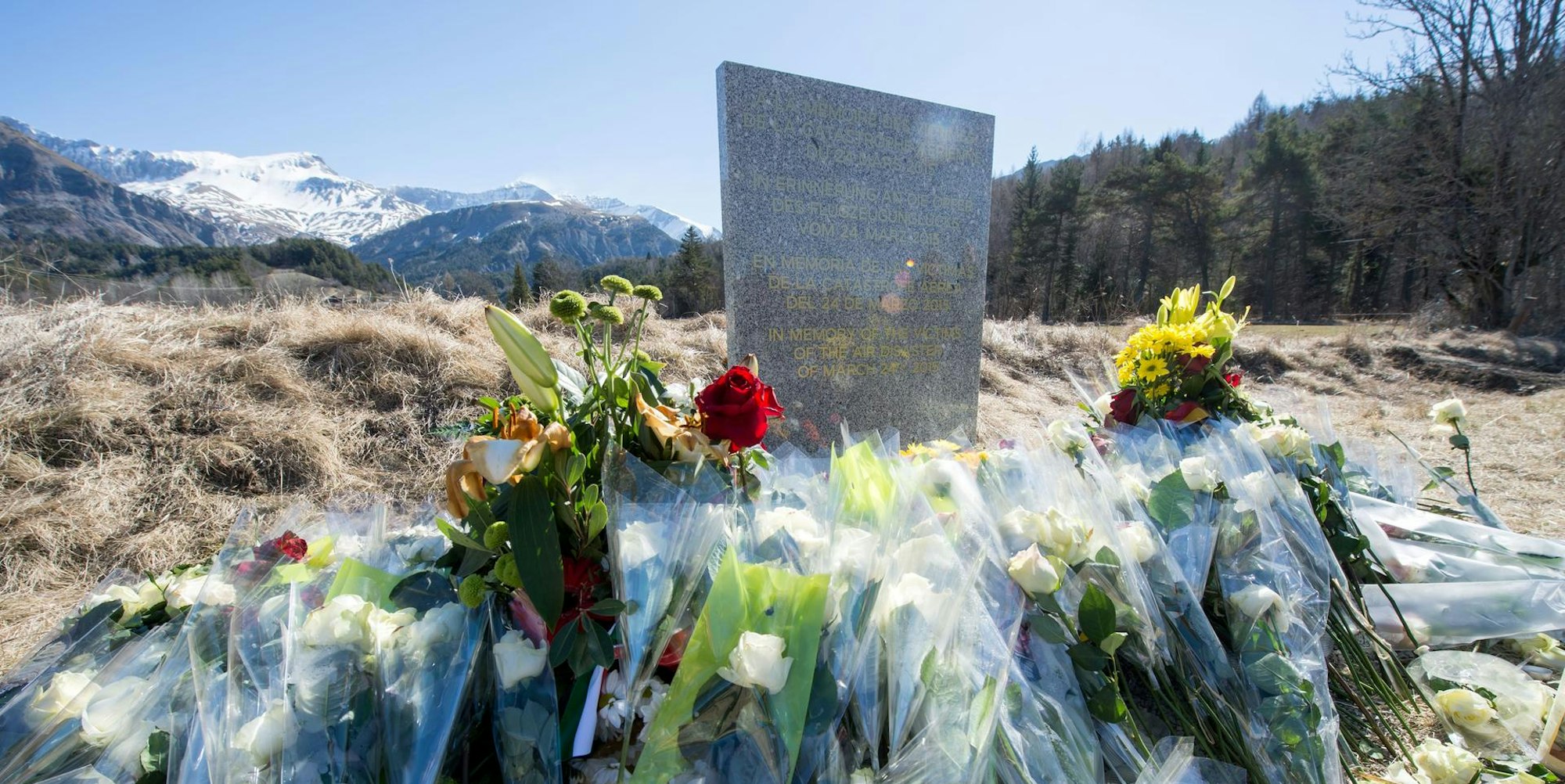 Grabstein Frankreich Germanwings